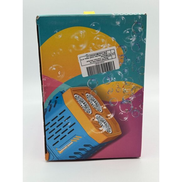 Electric Bubble Gun With Lighting Effects & Colorful Bubbles For Kids Aged 3+ - Picture 4 of 5